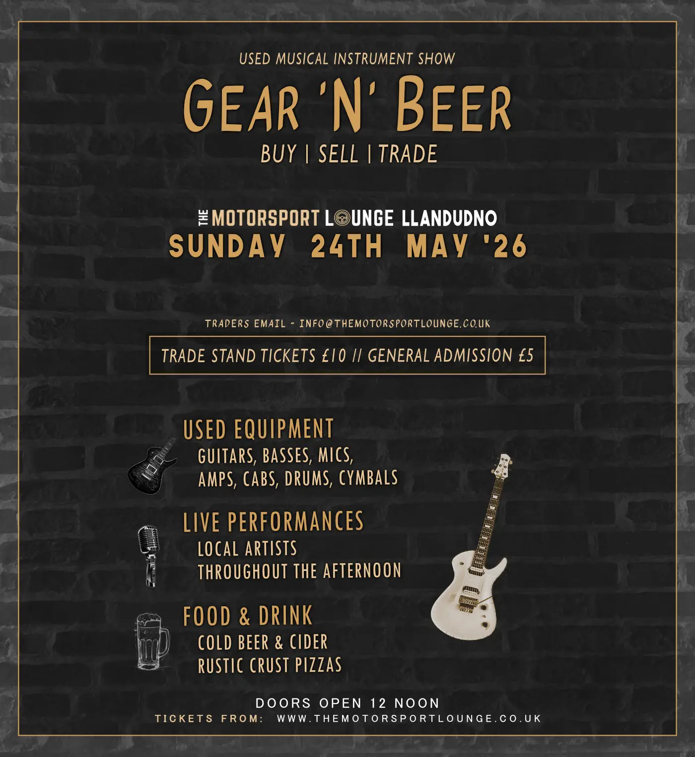 Buy/Sell/Trade afternoon – Gear ‘N Beer
