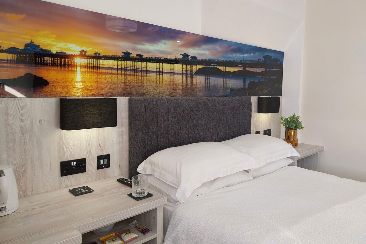 Room 10 — Deluxe Orme Double at The Rosedene, Llandudno