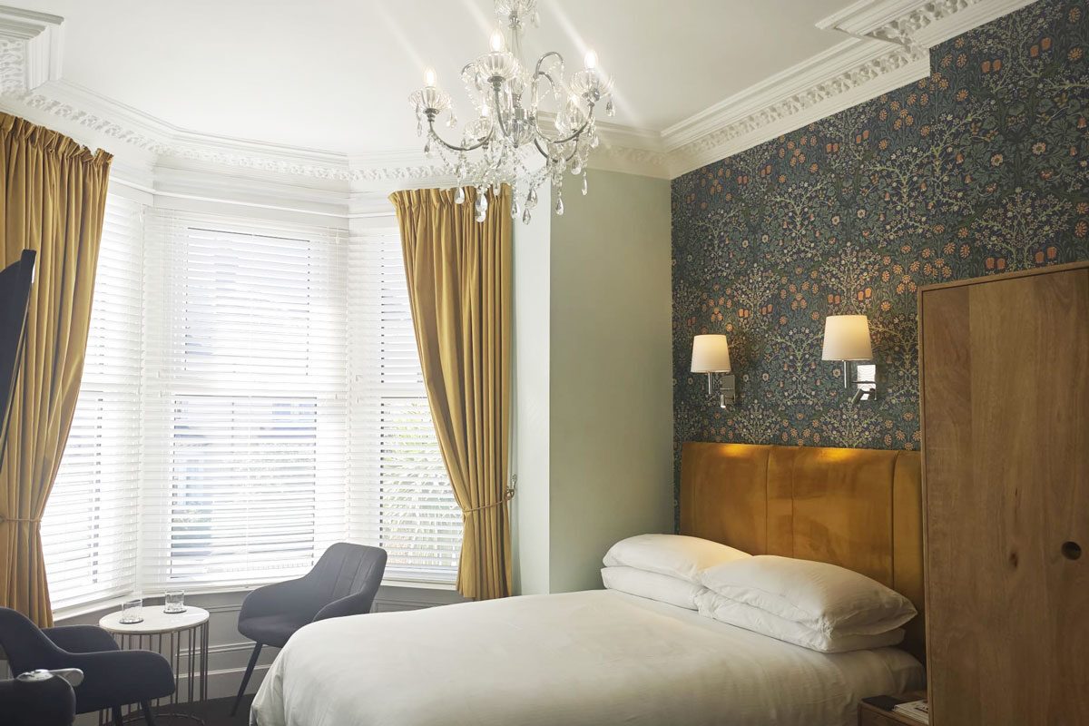 Room 5 — Light-Filled Deluxe Double at The Rosedene, Llandudno